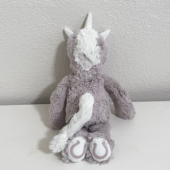 Slumberkins Rose Pink Unicorn Kin Plush Lovey 12" - Picture 7 of 9
